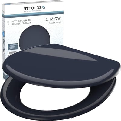 Duroplast WC-bril met Softclose - ANTHRACIT - 150 kg belasting - Donkergrijs toilet seat