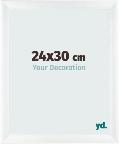 Your Decoration - Fotolijst 24x30 cm - MDF - Wit Mat - Pisa