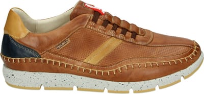 Pikolinos M4U-6046C1 - Volwassenen Lage sneakersVrije tijdsschoenen - Kleur: Cognac - Maat: 41