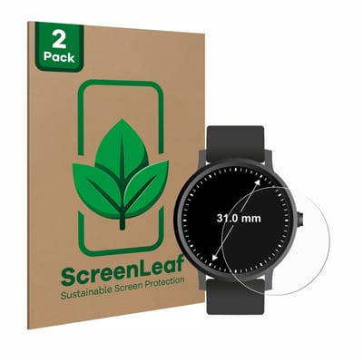 2 Stuks Screenprotector voor Ronde Displays (ø: 31 mm) - Hoogwaardige Beschermfolie transparant
