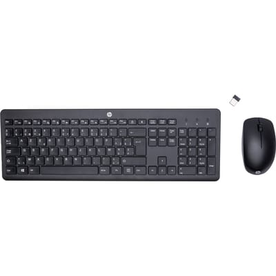 HP 230 - Draadloos Toetsenbord en Muis - Azerty - Zwart