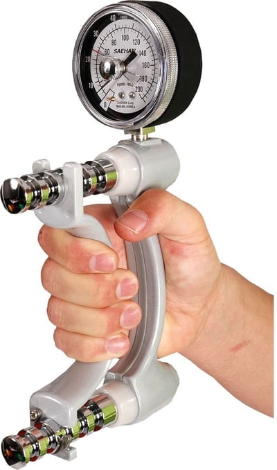 Hand dynamometer hydraulisch | Knijpkracht meter | Analoog | Saehan