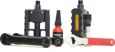 Worktrainer - Deskbike - Trapperset Compleet - Set van 2 trappers - 2 cranks - schroeflijm - crankentrekker