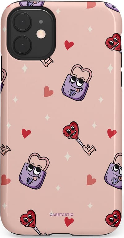 Casetastic Hoesje Geschikt voor Apple iPhone 11 - Stijlvolle Beschermende Duo-layer Case - Jij bent mijn match
