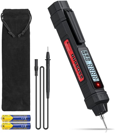 Contactloze Spanningsmeter en Multimeter 2-in-1 voor AC/DC Metingen