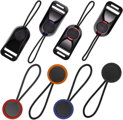 8-delige Snelsluiting Camera Strap Bevestigingsset met 4 Extra Ankerlussen voor DSLR, DSLM en Compactcamera's, Geschikt voor Nek- en Polsbanden