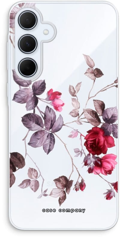 Case Company® - Hoesje geschikt voor Samsung Galaxy A35 hoesje - Mooie bloemen - Soft Cover Telefoonhoesje - Bescherming aan alle Kanten en Schermrand