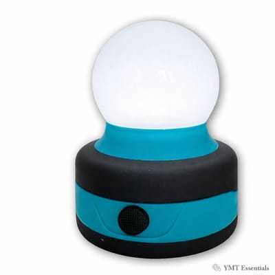 Camping lamp - Noodpakket - Werkplaats lamp- Tent lamp - Led - Haak - Blauw - Magneet - Wit licht- Fel