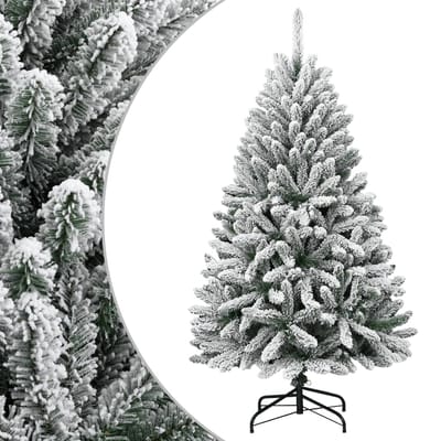 vidaXL - Kunstkerstboom - met - scharnieren - en - sneeuw - 150 - cm