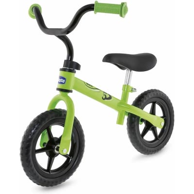 Chicco Green Rocket Loopfiets - Balance Bike Zonder Pedalen - Verstelbaar Zadel & Stuur - Groen (2-5 Jaar)