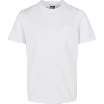Basic pocket T-shirts van biologisch katoen voor kinderen Urban Classics (x2)