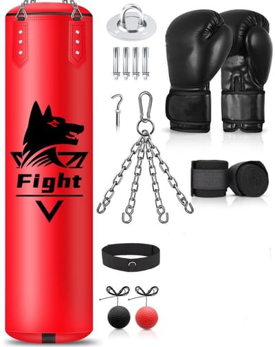 VELTRR® Kickboks Set Volwassenen - Boksset Kinderen - Bokshandschoenen