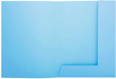 Exacompta 5x SUPER 210 - pak van 50 dossiermappen + 2 kleppen - 24x32cm - - Lichtblauw - 332006E