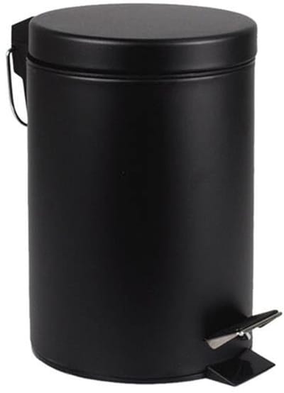 Prullenbak met uitneembare Pedaalemmer - Prullenbak - Vuilnisbak - Vuilbak - Afvalbak - Badkamer of toilet