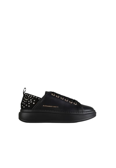 Alexander Smith Wembley Sneakers - Leer - Dames - Zwart - Maat 41