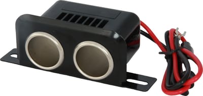 HP AutozubehÃ¶r Dubbel stopcontact Stroombelasting (max.): 10 A Op- of onderbouwmontage 12/24 V