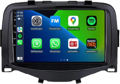 Carplay autoradio voor Citroën C1 | 2015 t/m 2021 | Android 13 | Draadloos Apple Carplay & Android auto | 2GB + 32GB | 8-Core processor | Davilon | 2025 model | 2015 2016 2017 2018 2019 2020 2021 | Bluetooth & Wifi 7 INCH