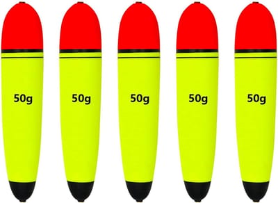 Visdrijvers Set - Dobbers Schuivers - Zeevissen Vissen - Set van 5 stuks - 7.8oz 2.5oz