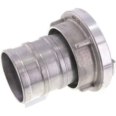 75-B (89 mm) Gesmeed Aluminium Storz-koppeling 80 mm Slangpilaar Draaibaar