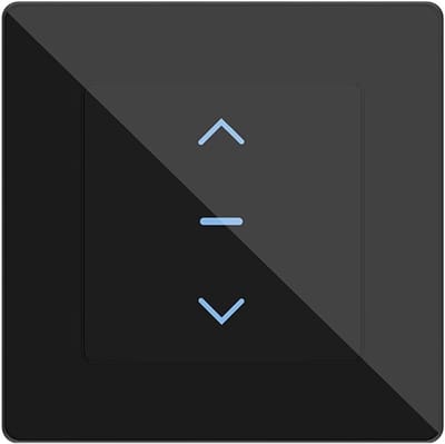 Slimme Rolluikschakelaar - Gordijn Controller - Huis Automatisering - Overbelastingsbescherming - 80x80mm - Wit