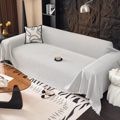 Licht Luxe Bankhanddoek, Een Bankhoes met Volledige Bedekking, Bankhoes met Volledige Bedekking, Bankkussen Anti-kras door Katten, Universeel voor Alle Seizoenen 180*130cm