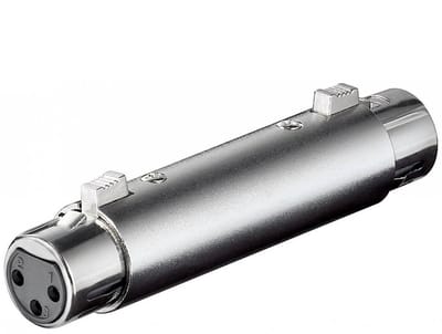 Pro XLR Adapter 3pin XLR M - XLR F