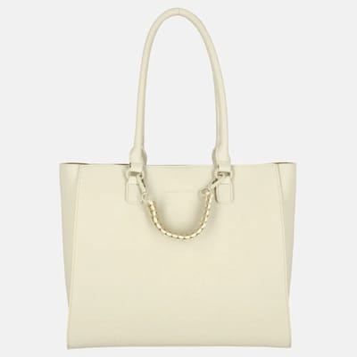 Laurent David Dorine shopper white/goud