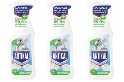 Antikal - Kalkaanslagverwijderaar Spray 3 x 750 ml Desinfectie
