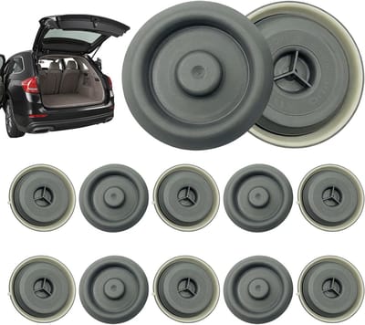 Bodemdoppen Rubber - Afdichtingspluggen Chassis - Voertuig Beschermen - Waterdicht Stofdicht - 40 mm 10 Stuks - Zwart