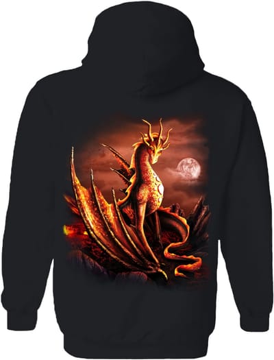 Draak Alessa Dragon The Coloured House Hoodie S