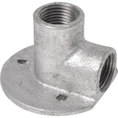 Toolstation Muurplaat knie nr.471 verzinkt 1/2"
