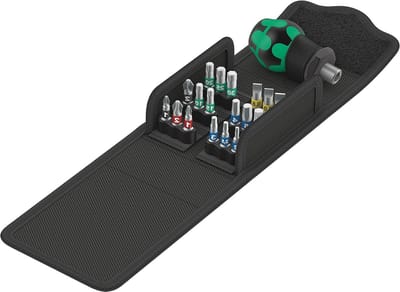 Kraftform Compact 1 Stubby schroevendraaierset 19-delig - hoogwaardig gereedschap