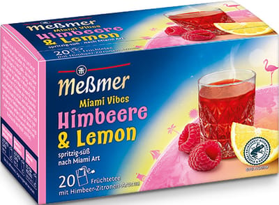 Messmer Himbeere & Lemon Miami Vibes 2.5gr (10x 20 stuks)