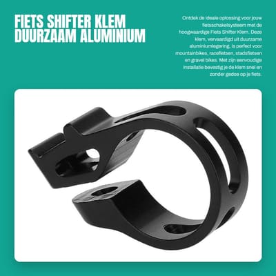 Dailygoods- Shifter Klem - Duurzaam Aluminium - 22,2 mm - Fiets Trigger Klem - Compatibel met X7/X9/X0/XX/XO1/XX1 - Eenvoudige Installatie - Schakelklem