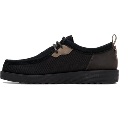 Clarks Wallabee Suède Mode Casual Schoenen Heren sneakers Zwart 26181387 39.5 black