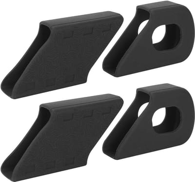 Allecto - Zwengelbescherming - Mountainbike - Stofbescherming - Zwart - Fietslaarzen - Ideaal voor fietscranks - Zwart