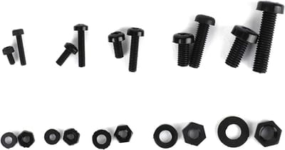 Complete Assortiment van 270 Stuks Nylon Moeren en Ringen Kit met Plastic Opbergdoos - Geschikt voor M2, M2.5, M3, M4, M5 - Ideaal voor Klusprojecten en DIY Werkzaamheden