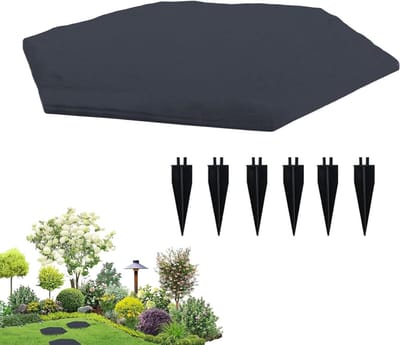 Stapstenen Buiten - Decoratieve Padstenen - Tuinpad Aanleggen - Inclusief Grondpennen - 448 cm grootste maat - Zeshoekig