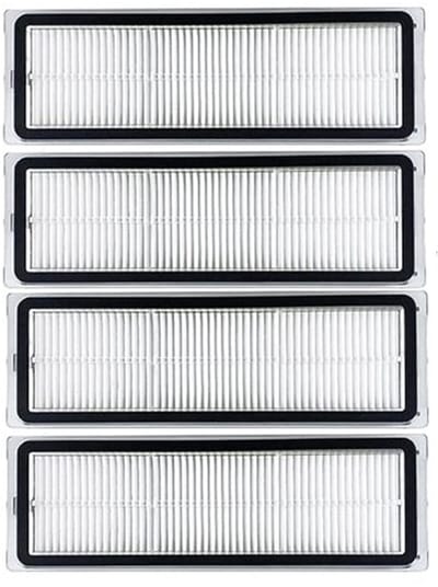 4 Stks Accessoires Kit gescht voor Dreame L10 Ultra L10s Ultra, 4 HEPA Filters
