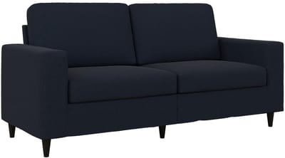 Cooper-Sofa 3-zits - Blauw Linnen