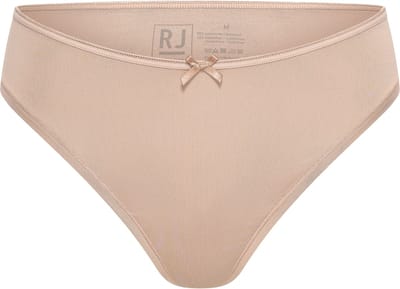 RJ Pure Color Dames String Caffè Latte S