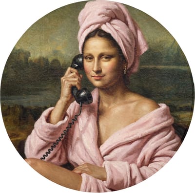 WC mat rond 70x70 cm - Antislip - Mona - Klassiek - Roze - Toiletmat - Vloermat - Douchemat - Toilet tapijt - Toiletmatten