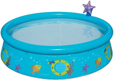 Bestway kinderzwembad lichtblauw 1,52mx32cm
