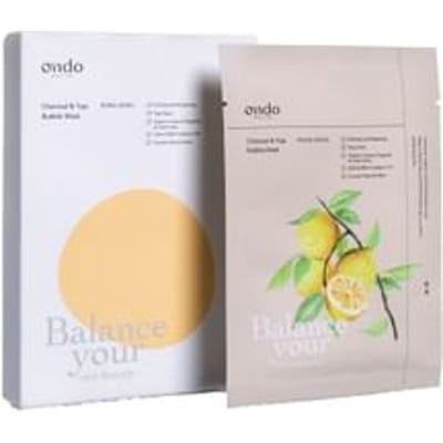 Ondo - Beauty Mask Set - 4 Types Charcoal & Yuja Bubble