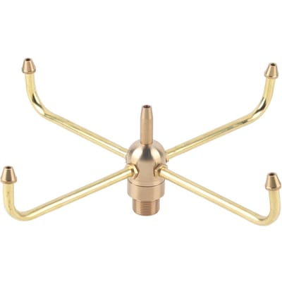 Filetage Femelle G1/2 Filetage Mâle G3/4 Tête de Pulvérisation Rotative à 4 Bras pour Fontaine d'Eau Arroseur pour beige