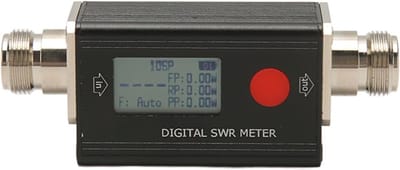Digitale SWR Meter 120W voor VHF/UHF Tweerichtingsradio - Handheld Vermogen & SWR Meter met Achtergrondverlichting