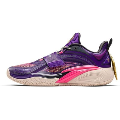 Anta Kai 1 Artist on Court China Release Heren Sneakers Paars Roze Grijs 112421102S-7 45 blue