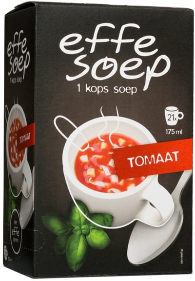 Effe soep tomaat | 1 kops | 21 x 175 ml