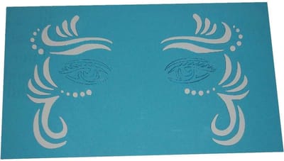 Face paint- sjabloon strepen bollen