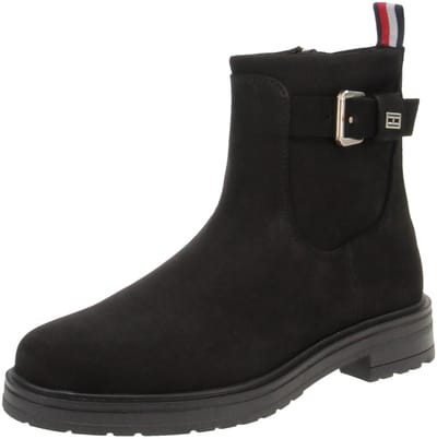 Tommy Hilfiger FW0FW07478 - Damesschoenen Laarzen - BDS-Zwart